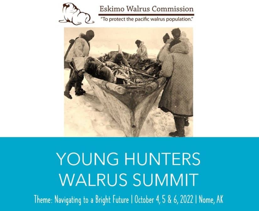 People hunting walrus