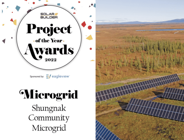 Microgrid Project of the Year Award: Shungnak Community Microgrid Solar Project