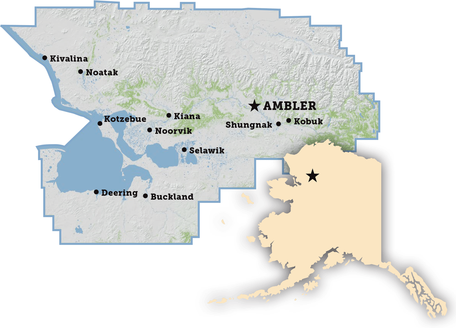 Ambler Village Map